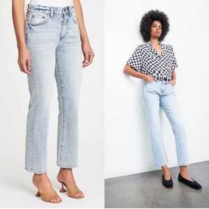 Pistola Lennon High Rise Cropped Jeans